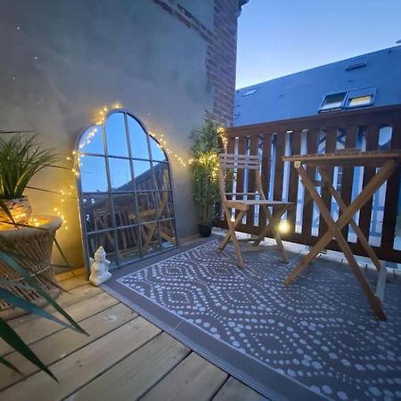 Studio Avec Terrasse A โดวีลล์ ภายนอก รูปภาพ
